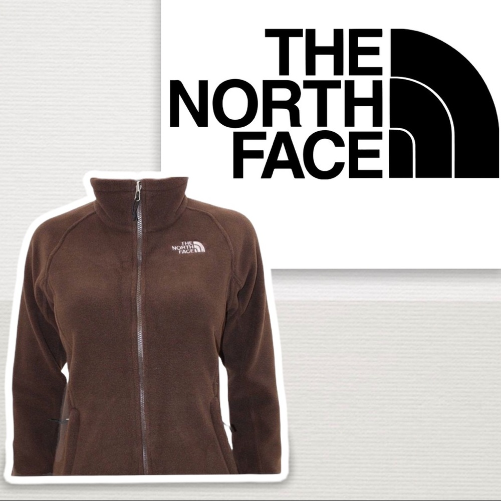 ❄️Cozy Brown North Face Fleece Jacket❄️